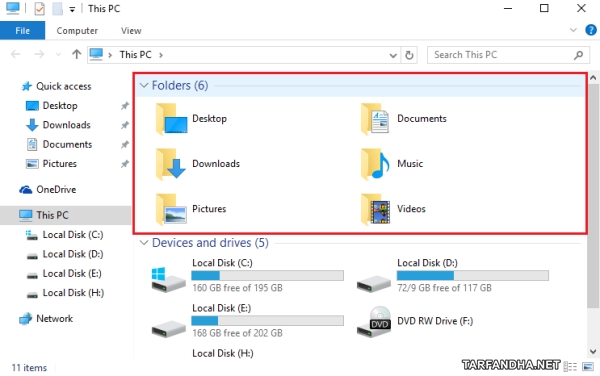 remove Library folders_1