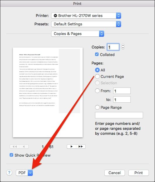 How to Create a PDF File on a Mac 1
