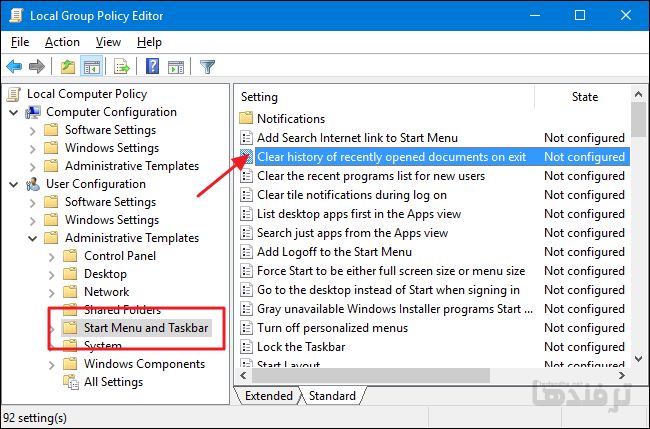 how-to-clear-the-recent-documents-list-when-you-exit-windows-7