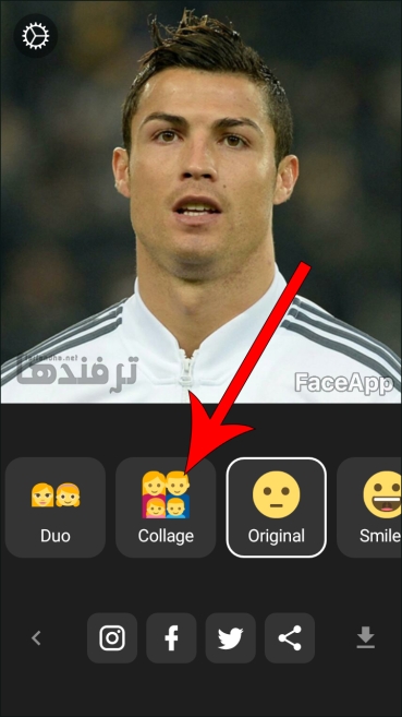 آموزش کار با فیس اپ
