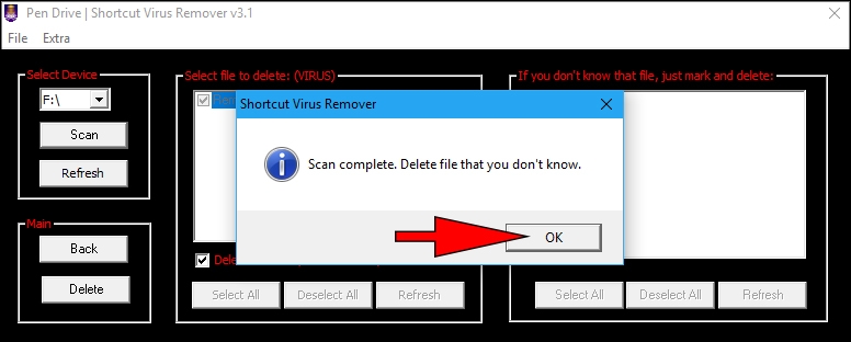 ویروس shortcut