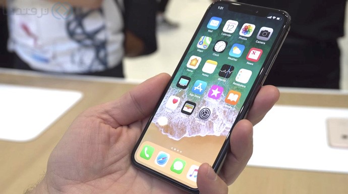 آموزش دسترسی به هوم اسکرین در آیفون 10 (iPhone X)