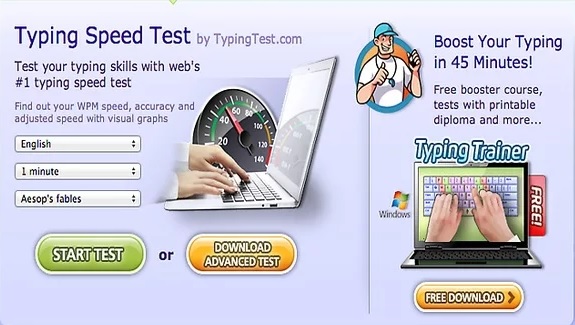 Typeonline بررسی سرعت تایپ به صورت آنلاین | رز سانگ