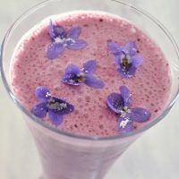 طرز تهیه ی میلک شیک بنفش بلوبری طرز تهیه ی میلک شیک بنفش بلوبری