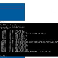 نحوه ی اجرای Traceroute در سیستم ویندوز نحوه ی اجرای Traceroute در سیستم ویندوز