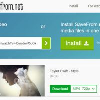 نحوه ی ذخیره ی یک ویدئو با استفاده از Savefrom.net نحوه ی ذخیره ی یک ویدئو با استفاده از Savefrom.net