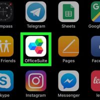 نحوه ویرایش یک متن در iPhone با استفاده از OfficeSuite