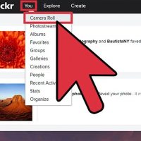 شخصی کردن تصاویر در Flickr  از طریق ویرایش تصاویر در  Camera Roll