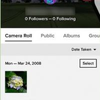 چگونه عکس ها را از طریق برنامه ی Flickr در موبایل خود شخصی کنیم ؟