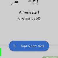 نحوه ی عوض کردن لیست ها در Google Tasks