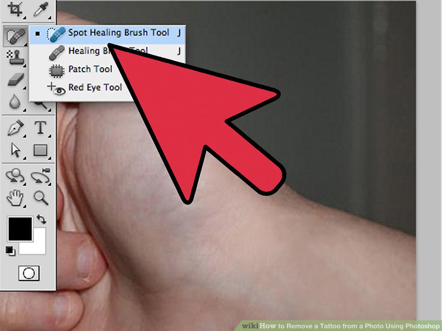 ابزار Healing Brush