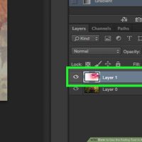 نحوه ی قرار دادن یک عکس کم رنگ روی عکس معمولی در Adobe Photoshop