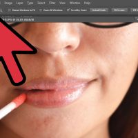 نحوه ی تغییر رنگ دادن لب ها در Adobe Photoshop نحوه ی تغییر رنگ دادن لب ها در Adobe Photoshop