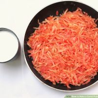 طرز تهیه ی پودینگ هویج هندی