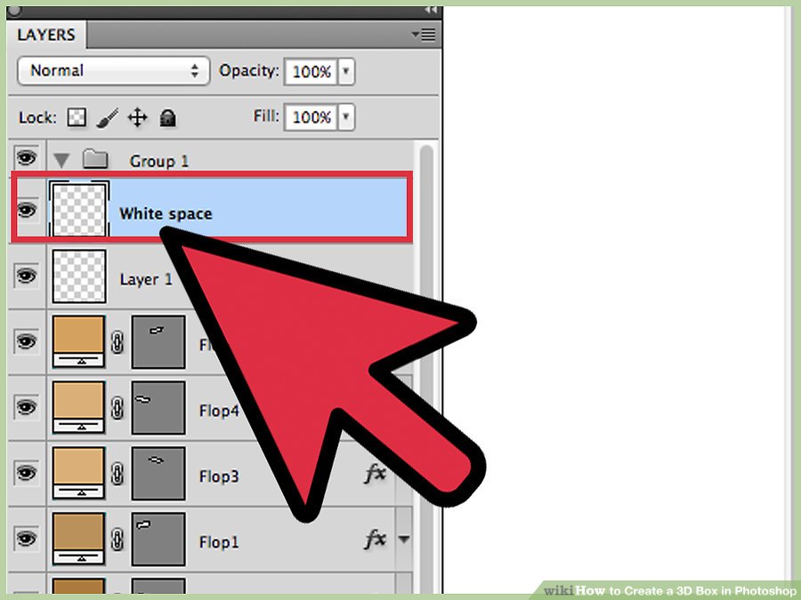 گزینه white space
