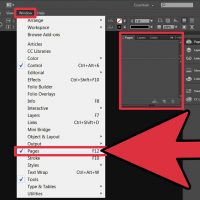 نحوه ی افزودن صفحه در InDesign نحوه ی افزودن صفحه در InDesign