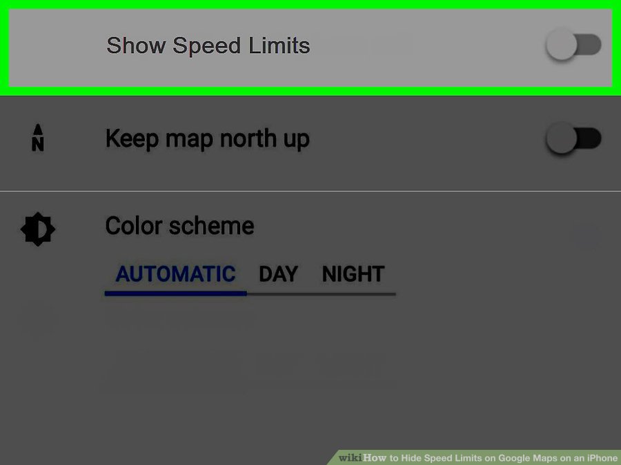 Show Speed Limits