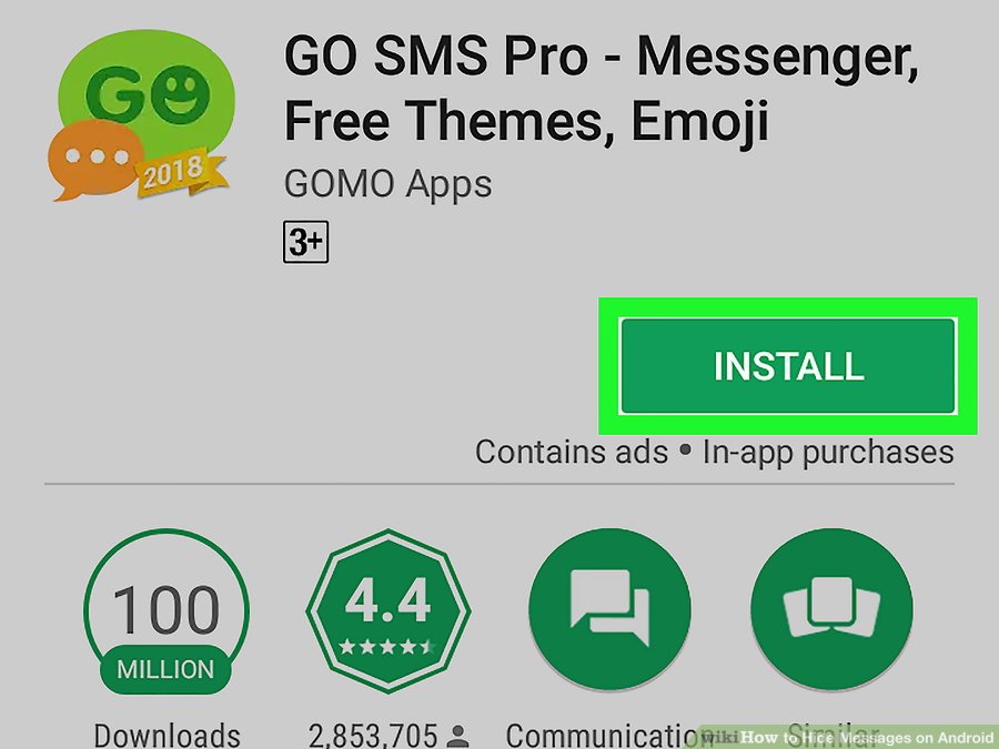 برنامه GO SMS Pro