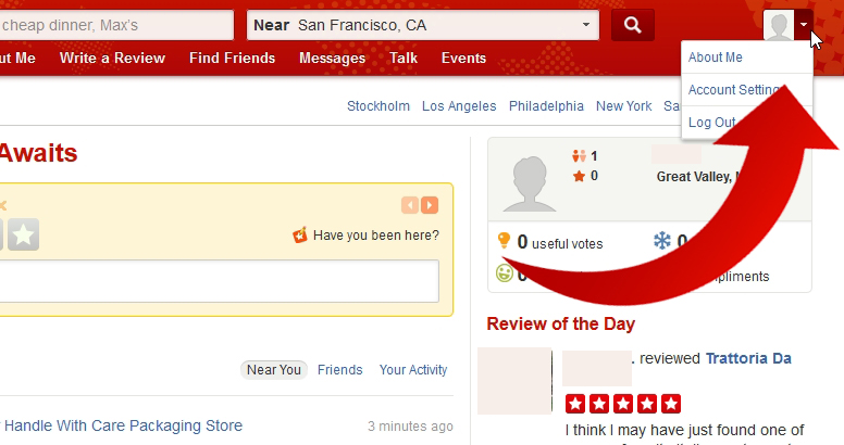 آیکون حساب Yelp