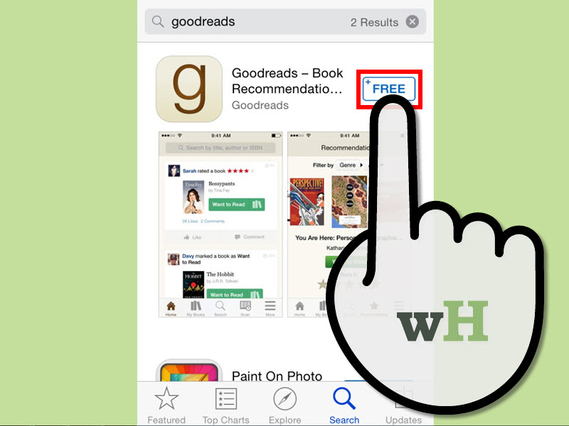 برنامه Goodreads