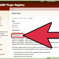 نحوه رسم یک فلش در GIMP نحوه رسم یک فلش در GIMP