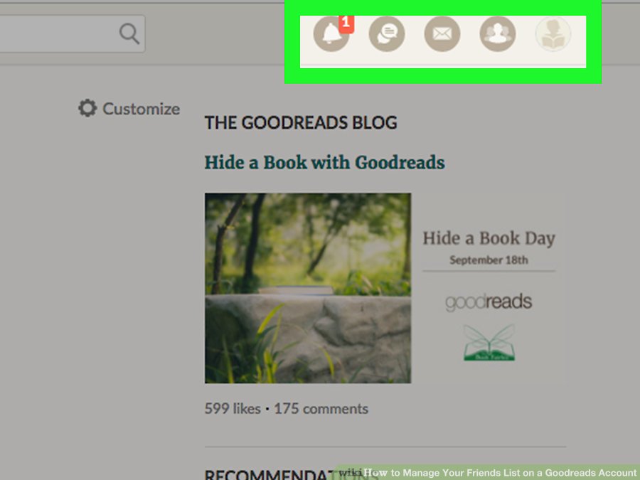 پیدا کردن دوستانتان در Goodreads