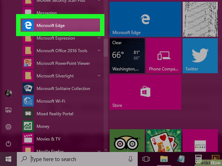 مرورگرMicrosoft Edge