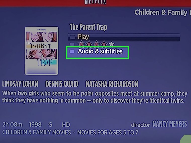 Audio & Subtitles