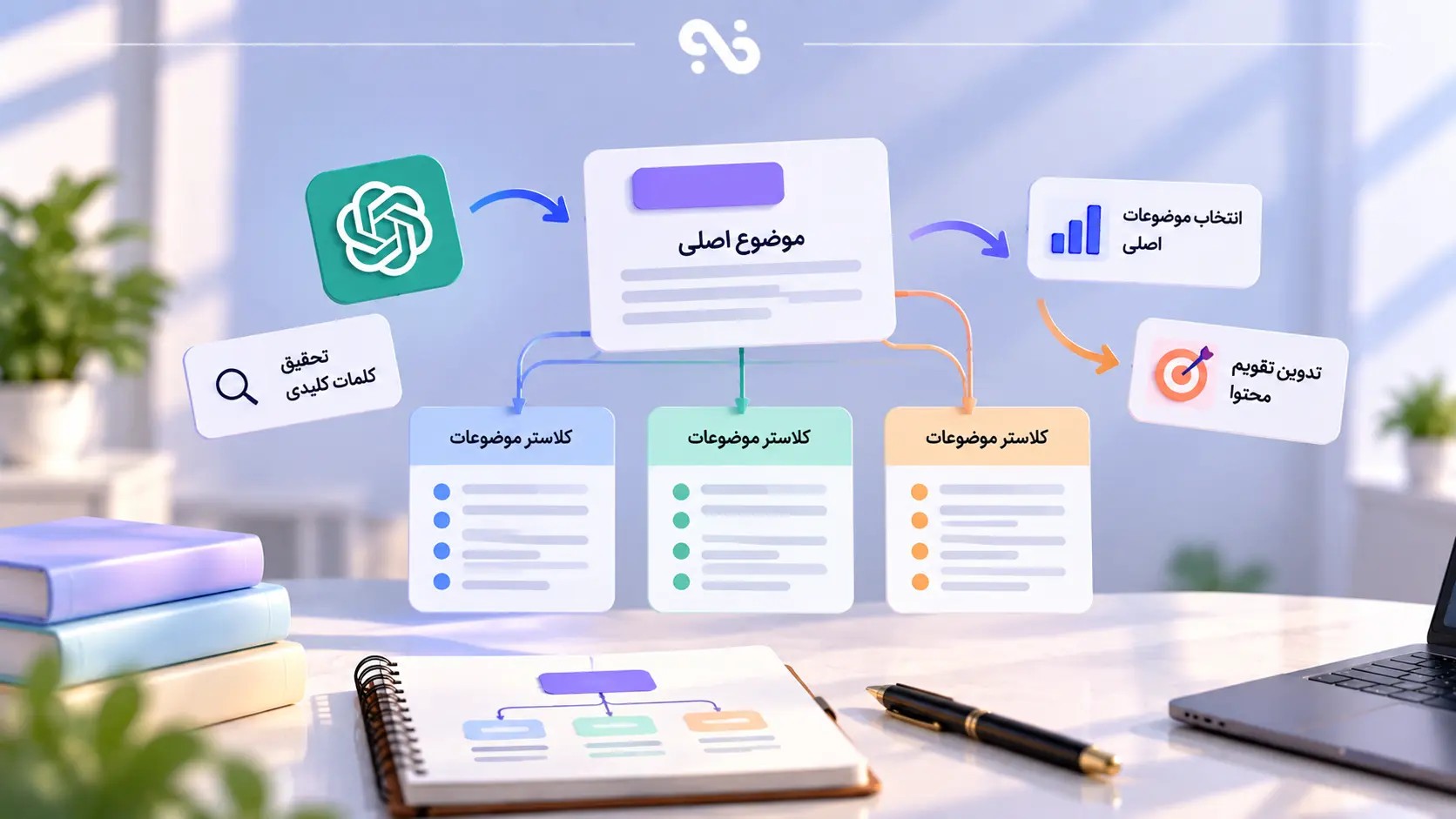 تدوین استراتژی محتوا با ChatGPT: از ایده تا تقویم اجرایی